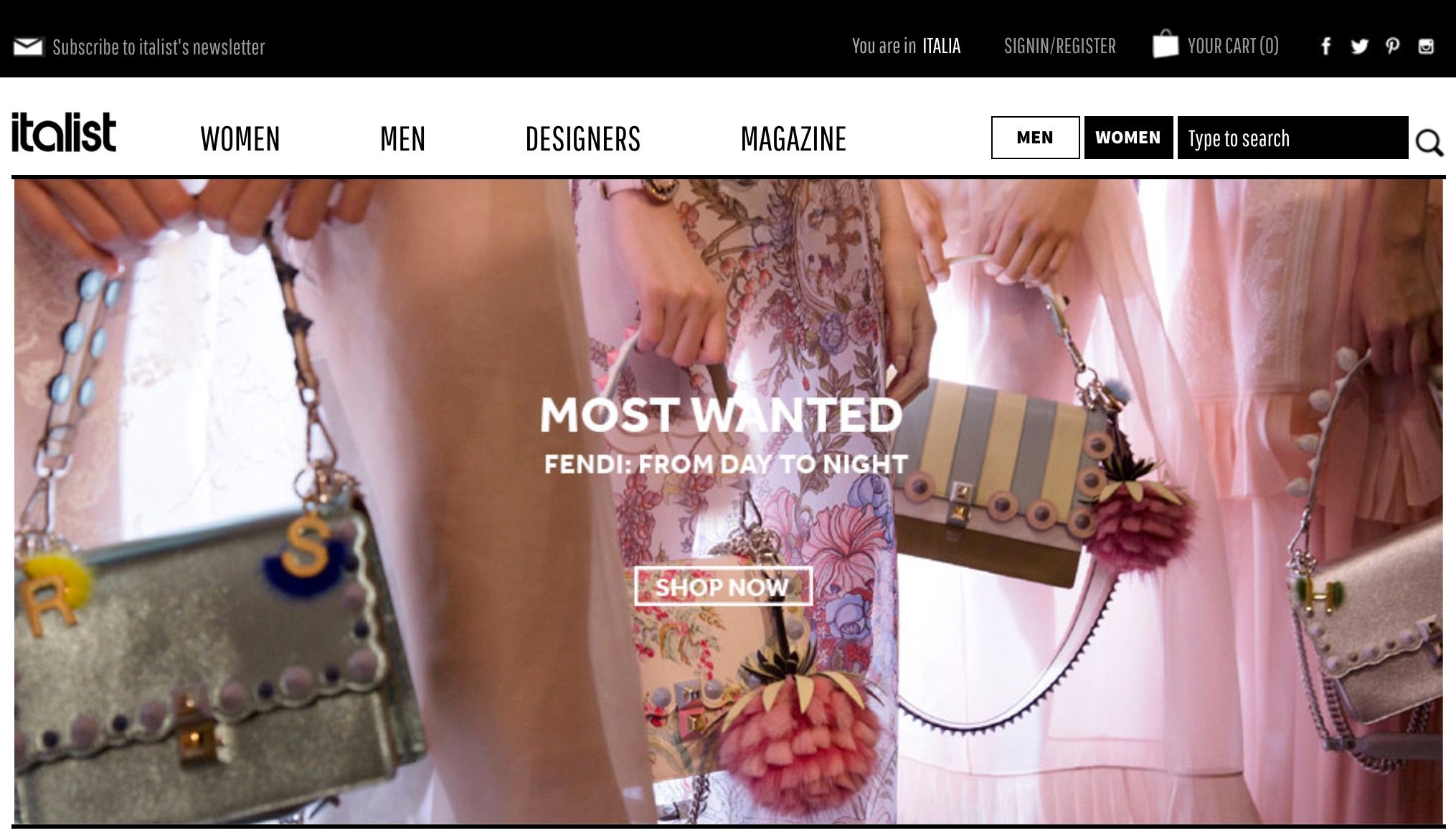 Catalogo e ricerca per un e-commerce moda multi-boutique